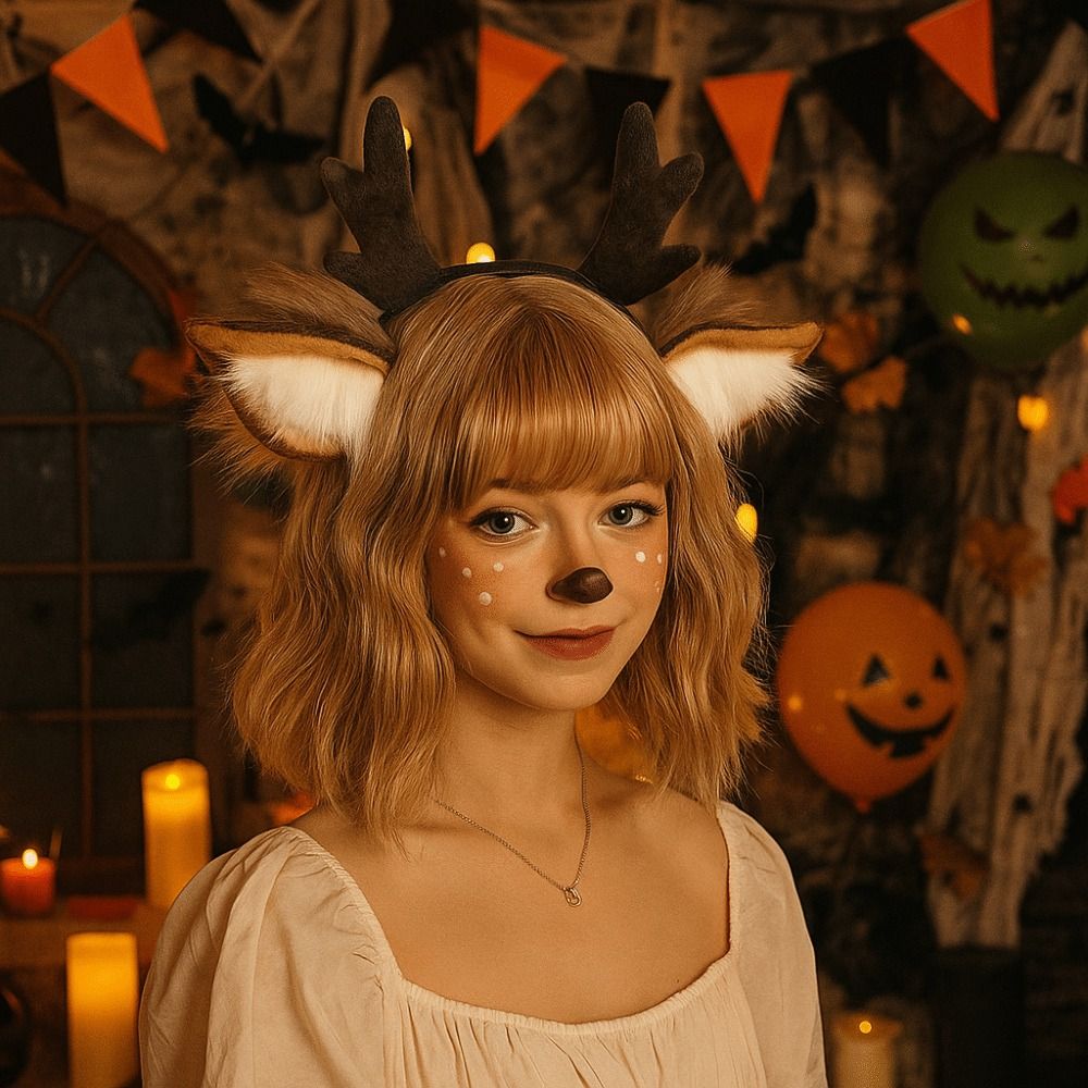Унисекс повязка на голову с ол – обзор и цена Reindeer Antlers Headband