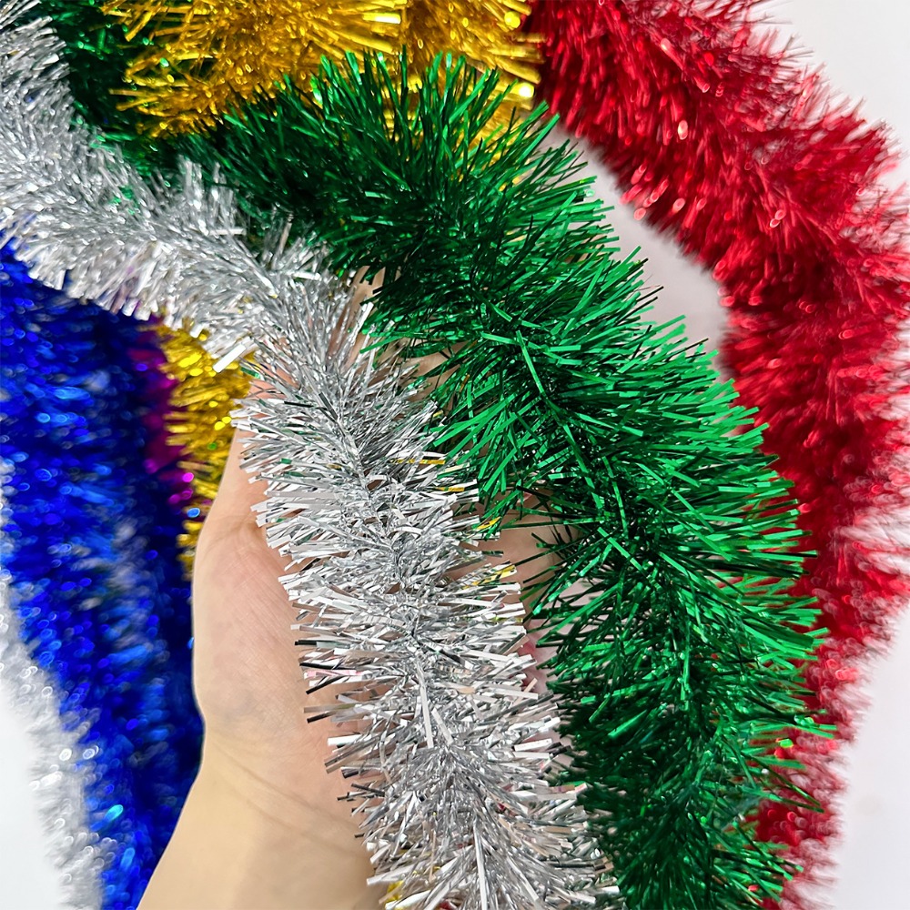 2 м Рождественская лента с цве – обзор и цена Tinsel Garland Decoration