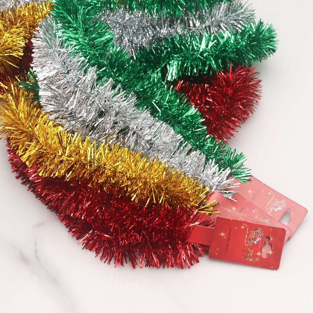 2 м Рождественская лента с цве – обзор и цена Tinsel Garland Decoration