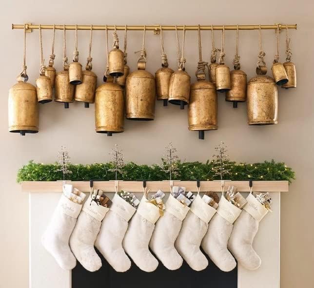 Набор из 15 винтажных колоколь – обзор и цена Christmas Stocking Hanging