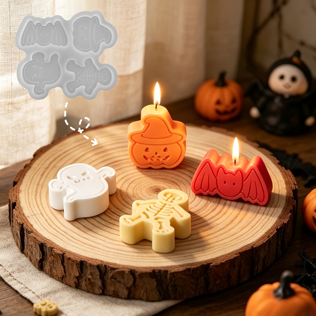 Набор силиконовых форм с 4 пол – обзор и цена Holiday Candle Set